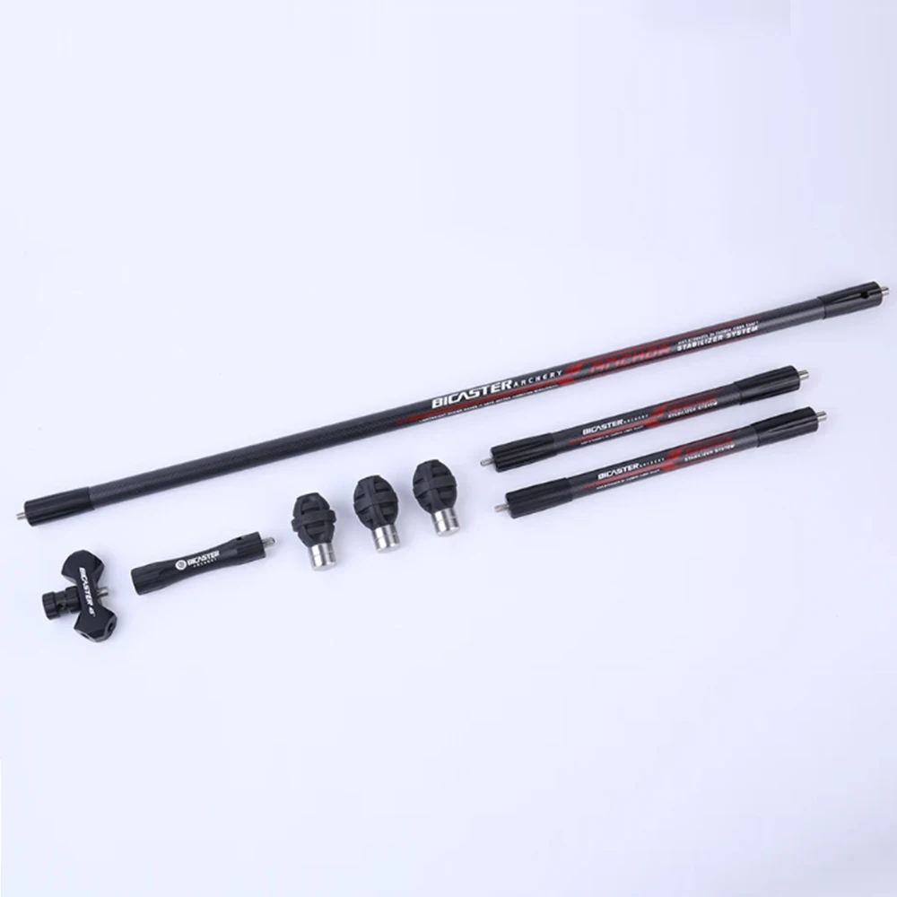 BICASTER Archery Stabilizer System 3K Carbon Made for Compound Bow Shooting Hunting accessory