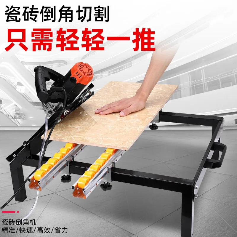 

Tile Chamfering Tool Professional 45 Degree Edge Cutter For Wall Floor Ceramic Grinding Machine Track Type Cutting