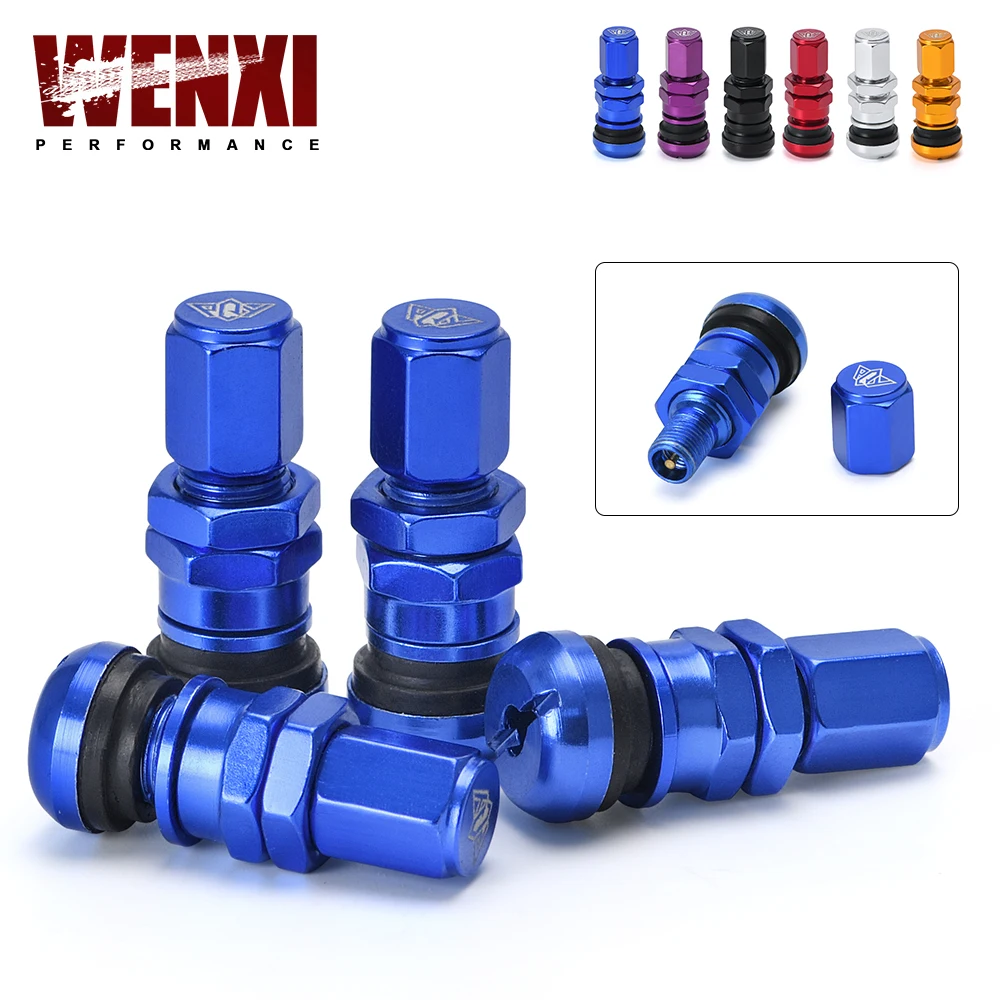 Universal 4 Volk Racing Forged Aluminum Valve Stem Caps Wheels Rims WX-WR11