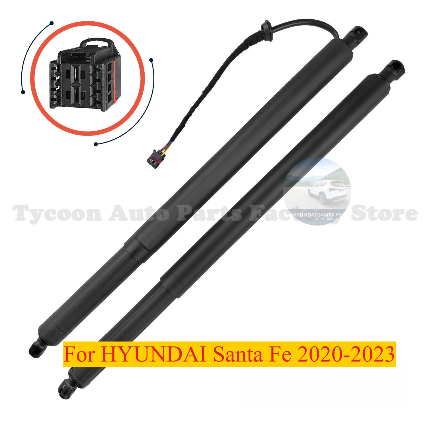 

Electric Tailgate Strut Actuator Set For HYUNDAI Santa Fe 2020-2023 Left 81831-S1600 81841-S1600
