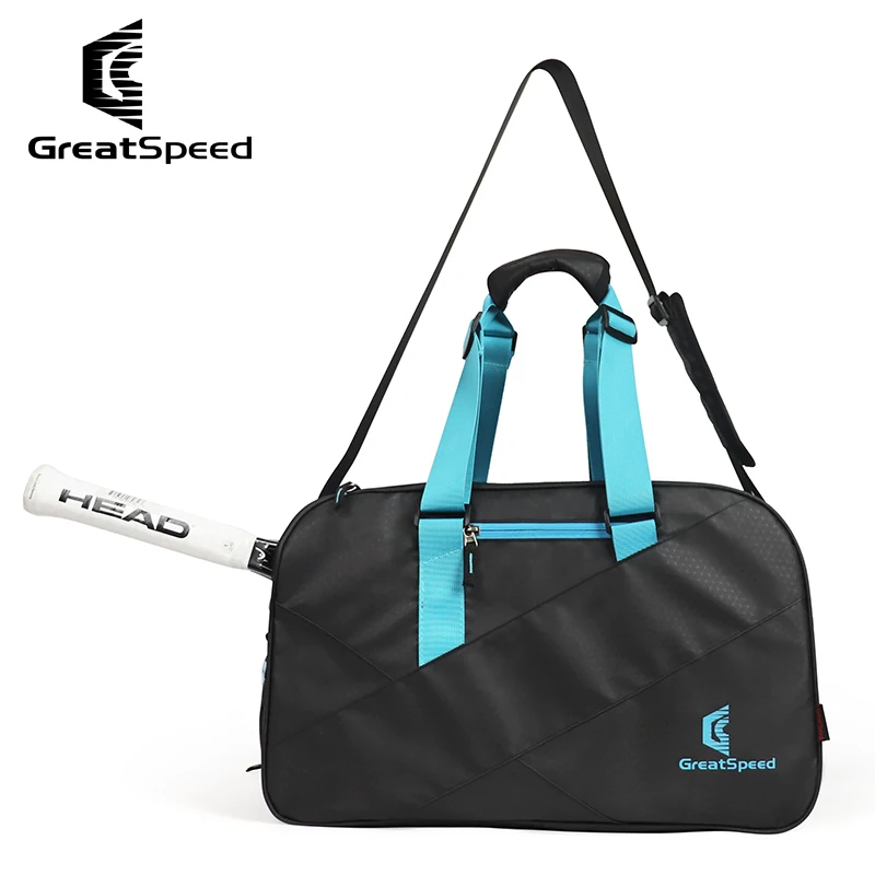 GreatSpeed High-quality Badminton Racket Sports Bag Casual Fashion Shoulder Bag Handbag Large Capacity Tennis Badminton Dual-Use