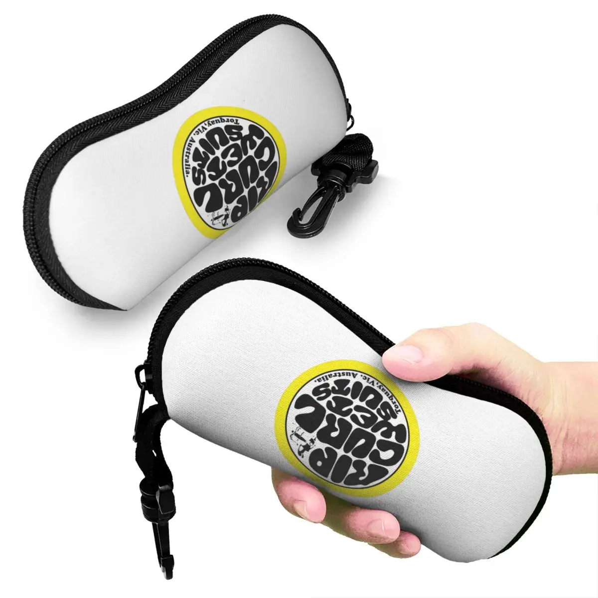 

Classic Rip Shell Glasses Case Portable Sunglasses Box Women Men Soft Eyeglass Bag Pouch