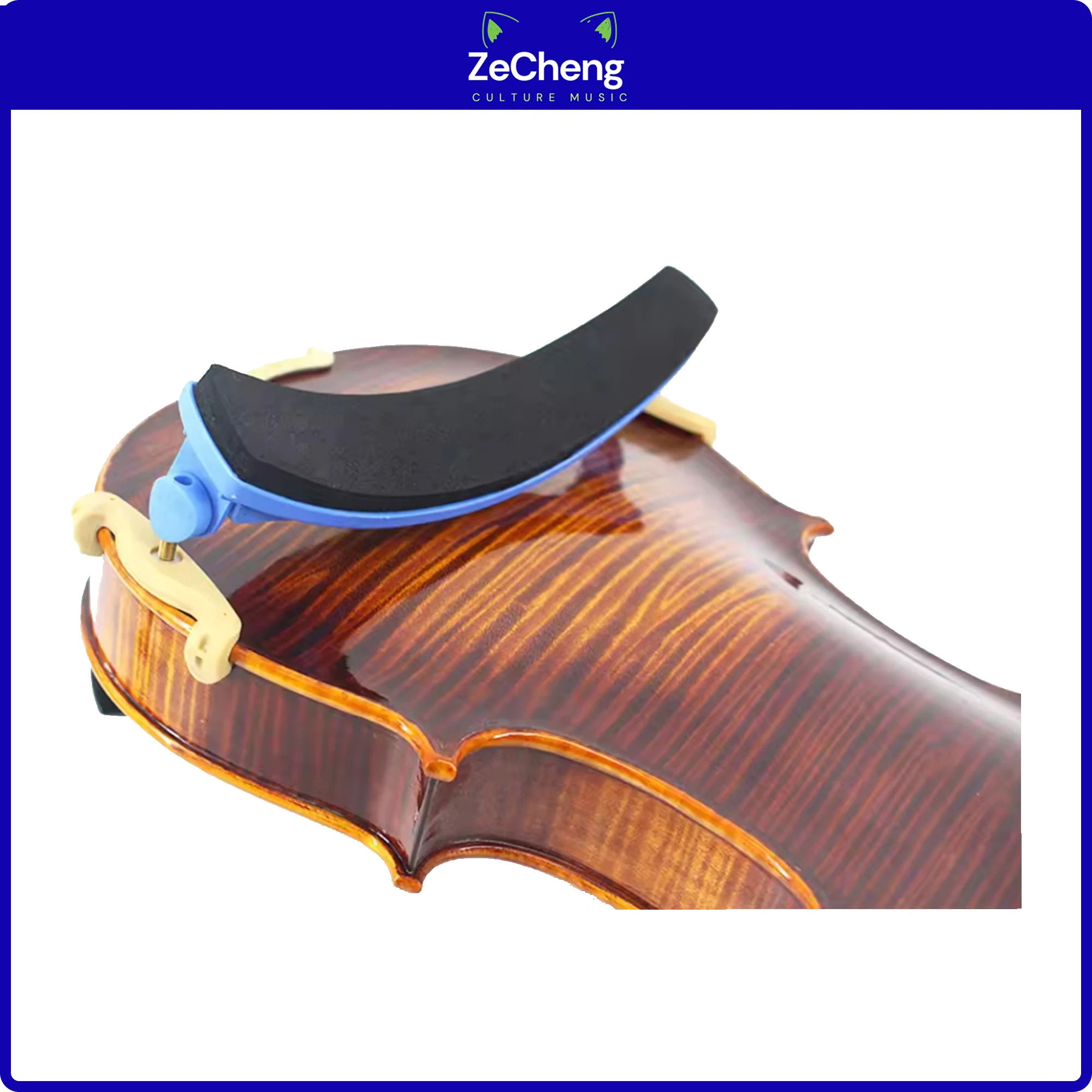 

Plaid and Flexible Violin Accessories Full Size 1/16 1/81/4 1/2 3/4 4/4 Adjustable Violin Shoulder Rest Fiberglass Violin Shoulder Rest