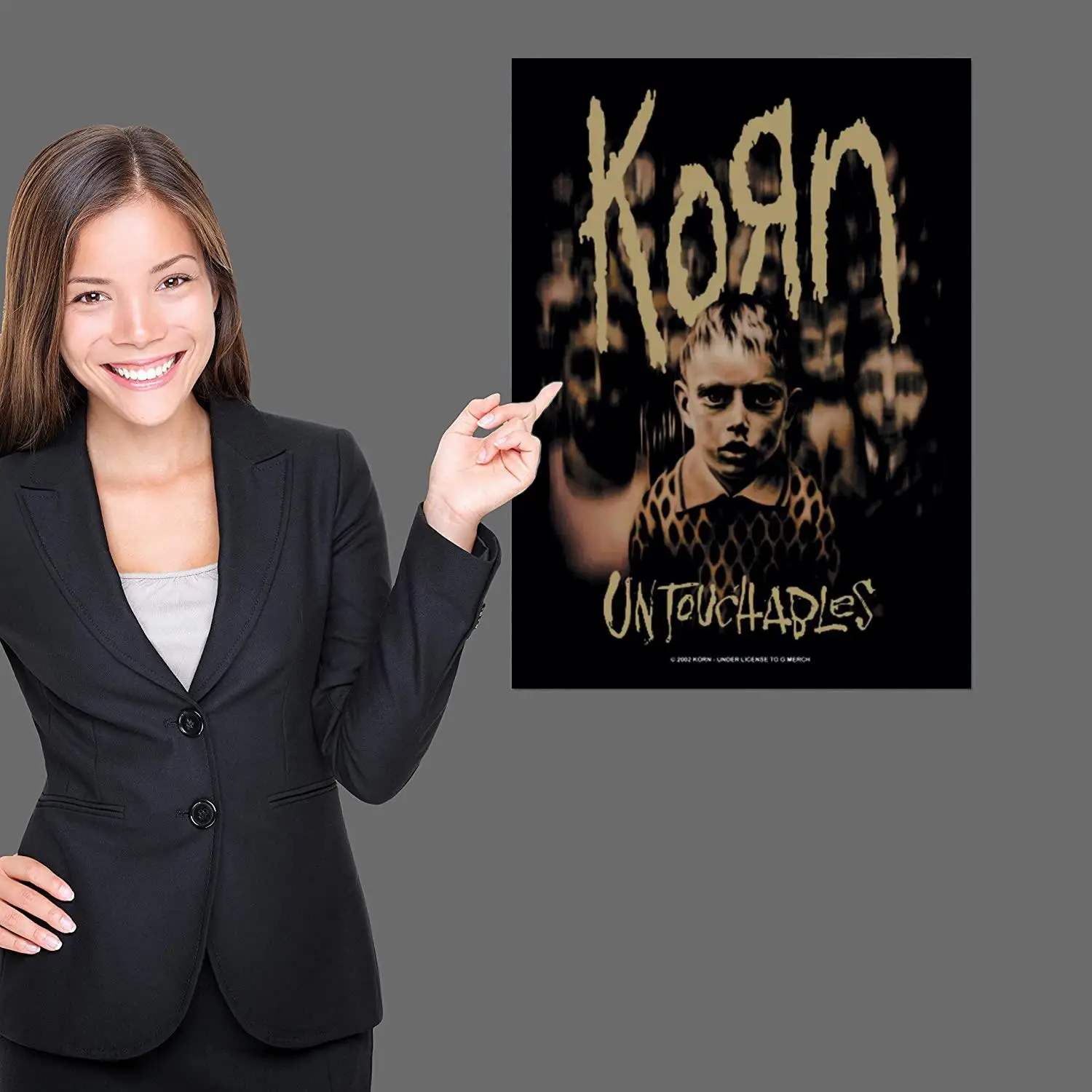 korn  Poster Decorative Painting Canvas Poster Gift Wall Art Living Room Posters Bedroom Painting