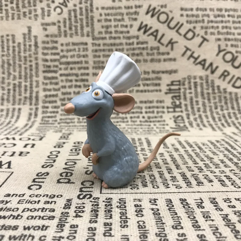 Disney Ratatouille Lovely Cartoon Dolls Desktop Ornament Doll Anime Doll Peripheral Ornaments Desktop Decoration Gifts