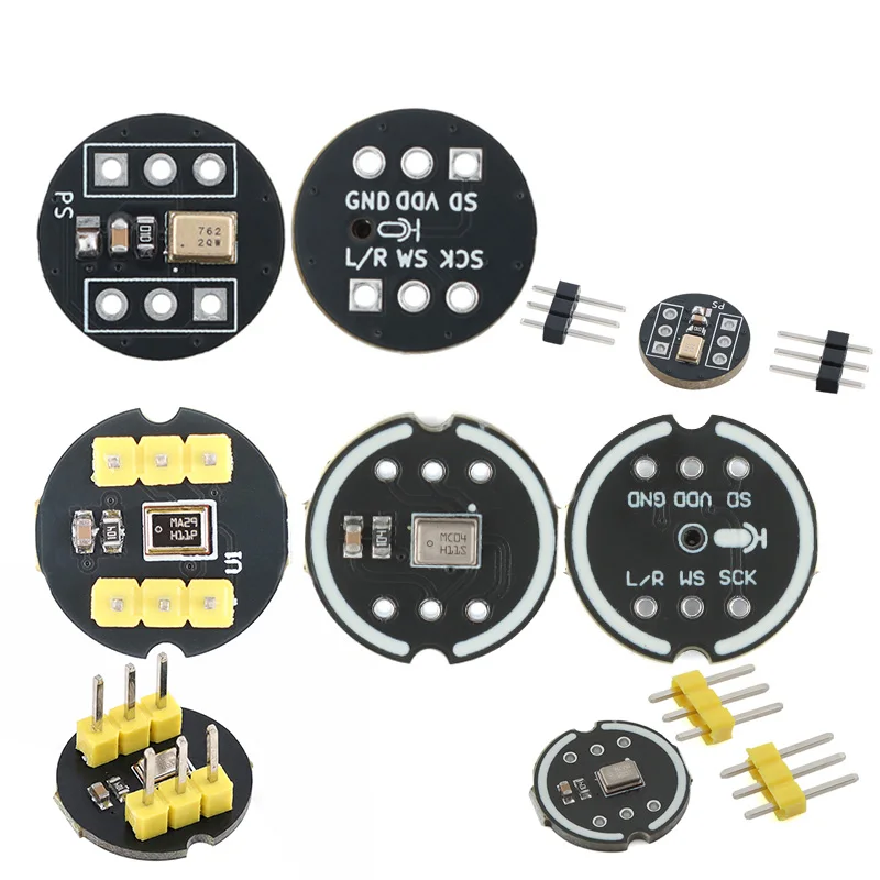 10 szt./1 szt. Bardzo mały moduł mikrofonu kierunkowego ICS-43434 INMP441 I2S MEMS o wysokiej precyzji, 24-bitowy, o niskim poborze mocy, do ESP32 — zdjęcie produktu 7