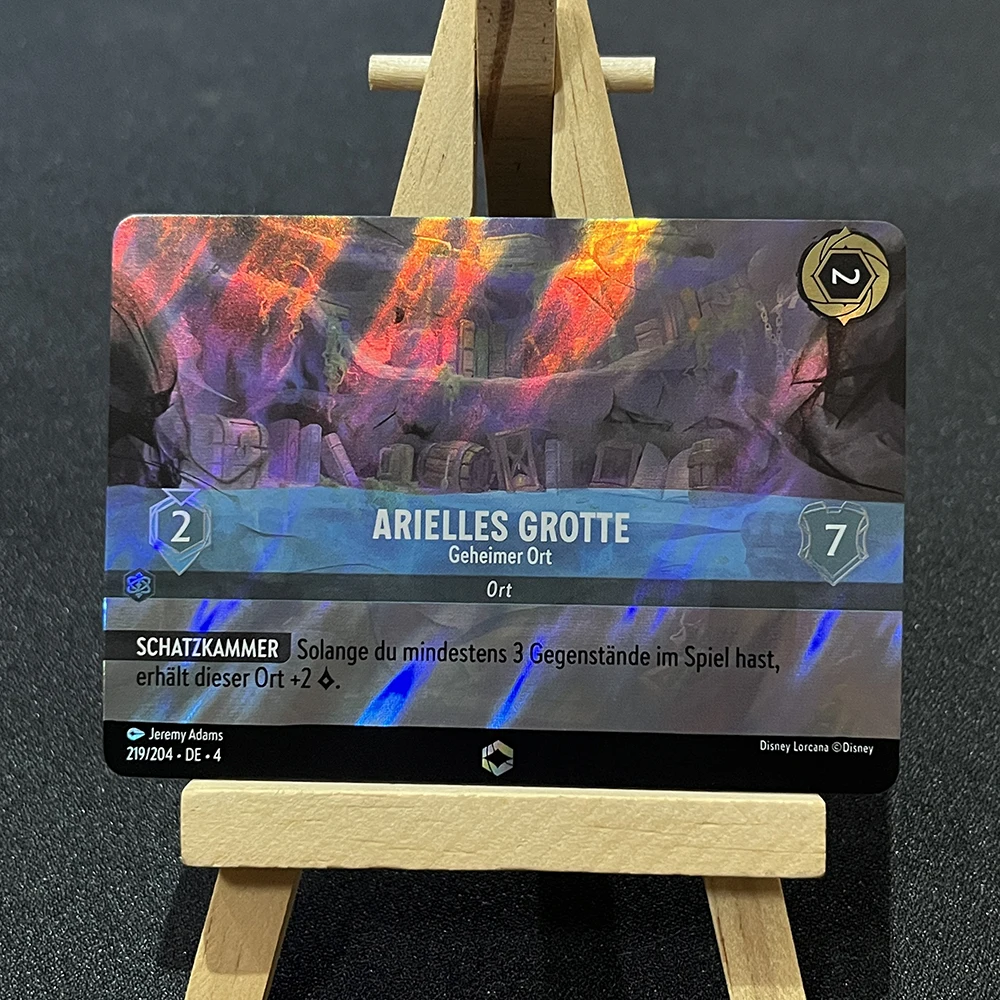 Ursula\'s Return Lorcana Cards Enchanted Chapter 4 Foil Ursula Diablo Sisu Card Proxy TCG Game Card Germany Game Cards