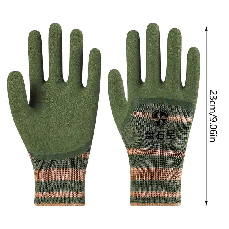 Gants en caoutchouc résistants à l'usure, gants de travail non alds, protection d'atelier de réparation automobile, gants de protection du travail, 1 paire