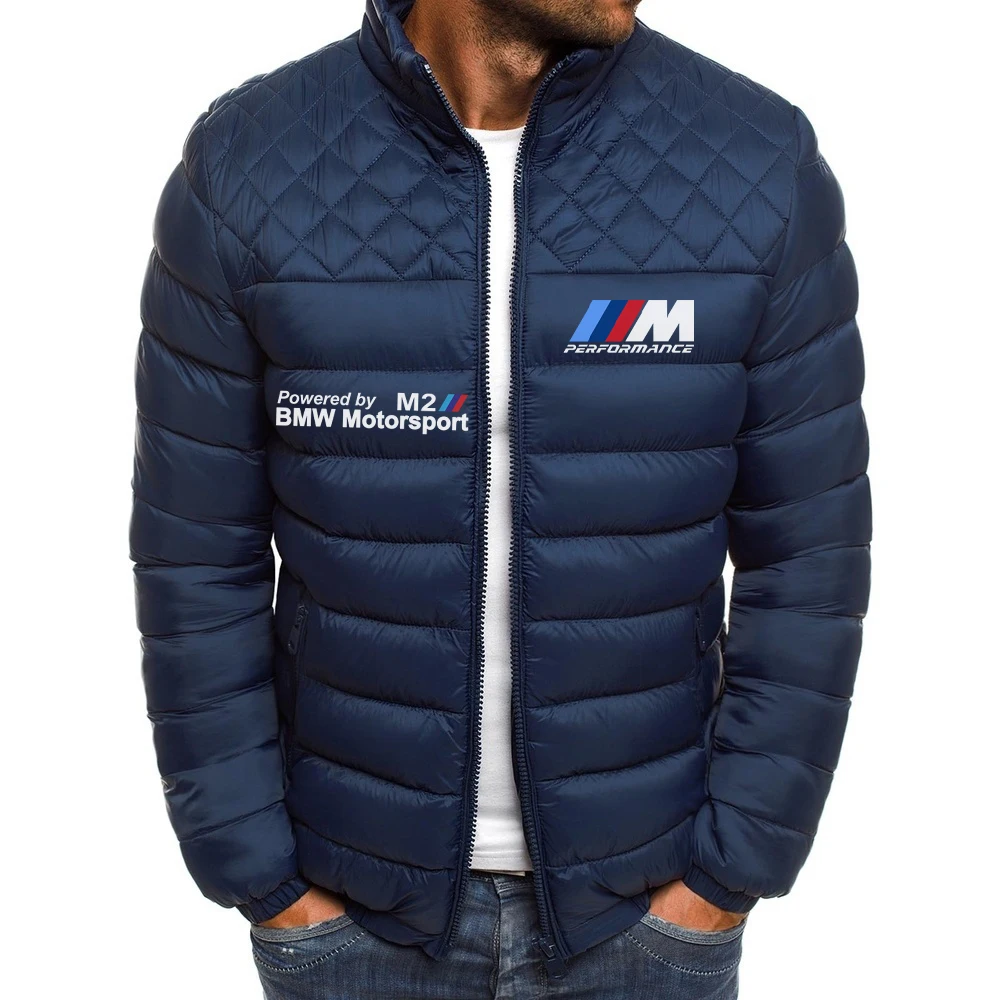 2024 autumn and winter BMW men\'s and women\'s casual sports cotton clothes, street and outdoor warm racing rider sportswear