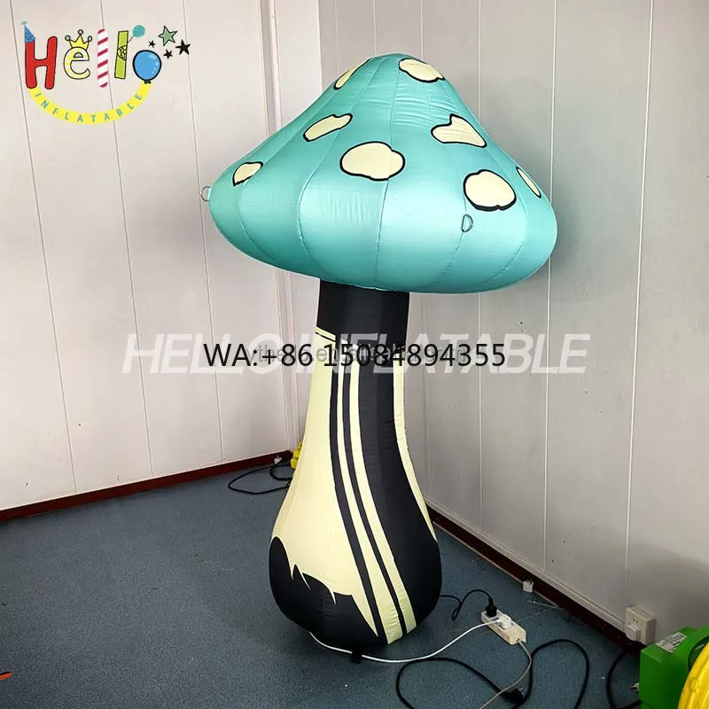 Garden Air Blow up Plant Balloon Small Inflatable Mushroom Decoration Props