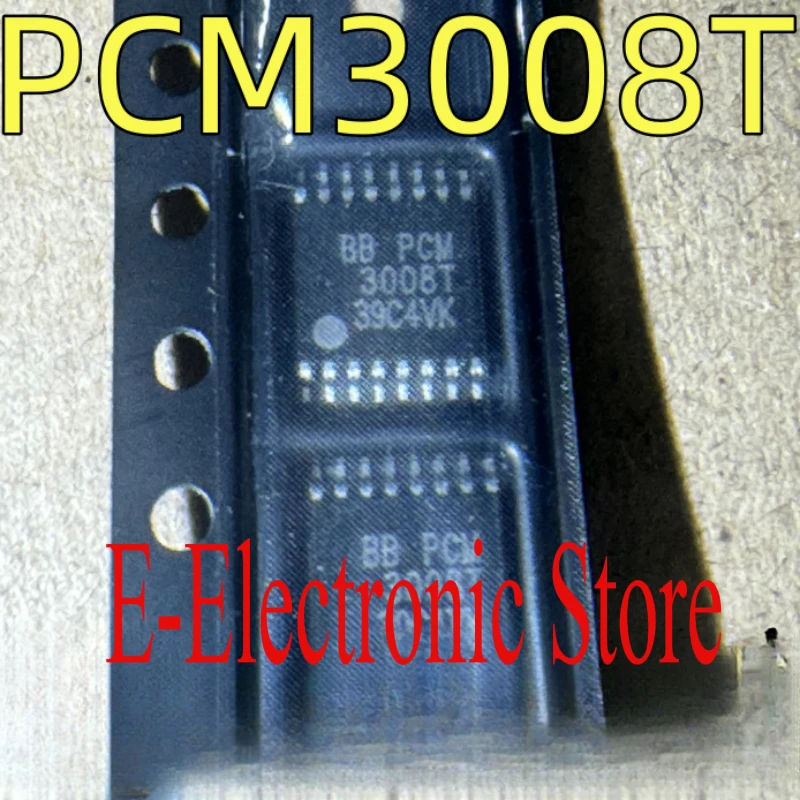 

5PCS/LOT PCM3008T PCM3008 LOW POWER AND LOW VOLTAGE 16-BIT, SINGLE-ENDED ANALOG INPUT/OUTPUT STEREO AUDIO CODEC