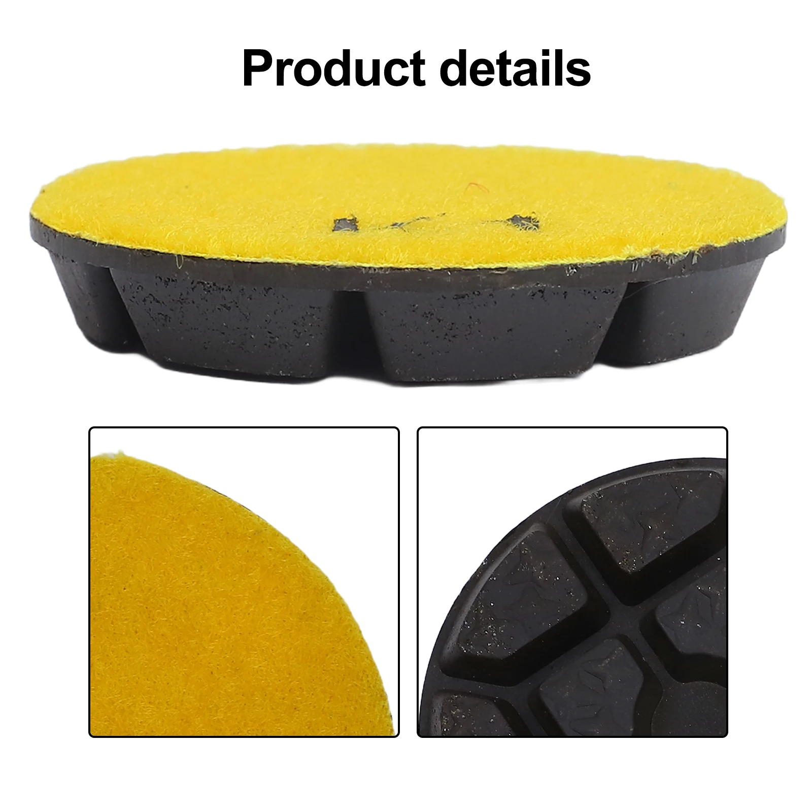 湿式研磨-花崗岩床研磨用研磨剤-厚みのある研磨ディスク-エメリー材-グリット2-スクラッチ除去用