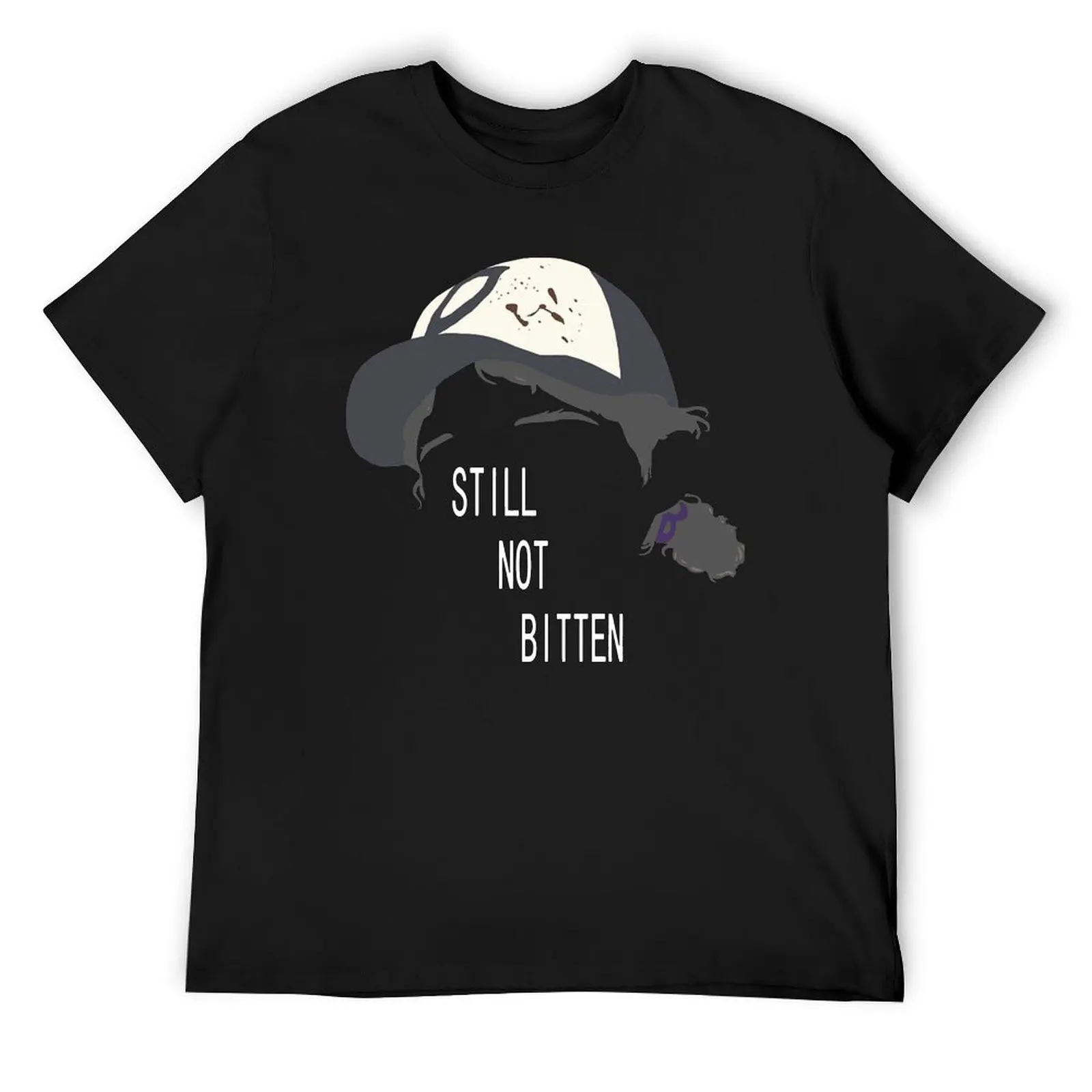 Telltale Games The Walking Dead Clementine Outline ver T-Shirt custom t-shirts Aesthetic clothing summer tops luxury clothes men