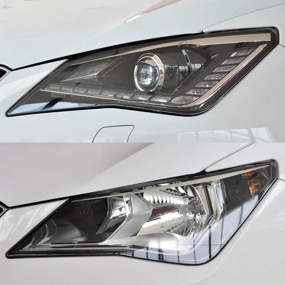

Car Headlamp Cover Lens Headlight Shell Plexiglass Lamp Shade Transparent Lampshade For Seat Ibiza 2012 2013 2014 2015 2016 2017