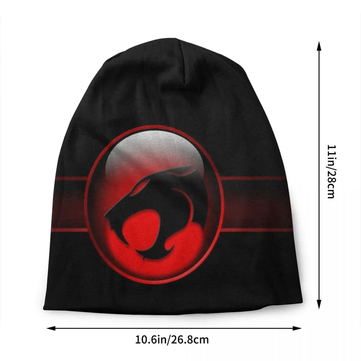 ThunderCats Logo Beanie Cap Unisex Winter Warm Bonnet Femme Knitted Hats Street Outdoor Ski Skullies Beanies Hats For Men Women