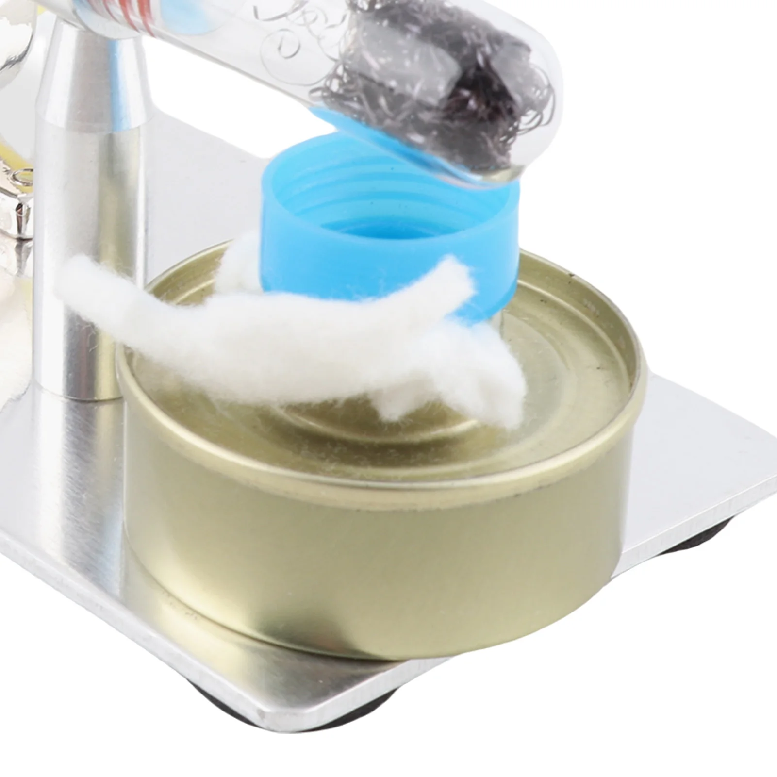 Educational  Single Cylinder Sterling Engine Model Steam Power Physics Science Laboratory Teaching Tool Stirling Engine Model