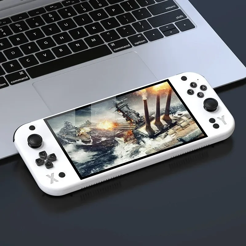 G90 7inch 64GB 4000mAh portable handheld game console arcade high-definition For PSP/PS1 nostalgic retro TV Gaming Controller