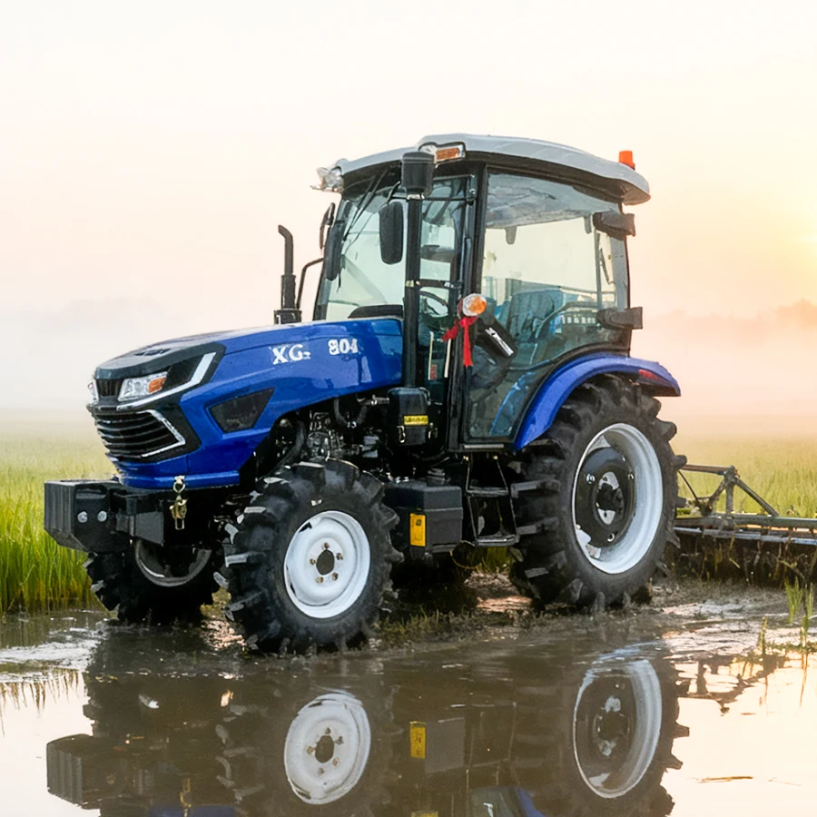 

Free Shipping EPA 70HP 80HP Tractor 4x4 diesel Compact Small Mini Farm Garden USA CE 4 Wheel Agriculture Tractor