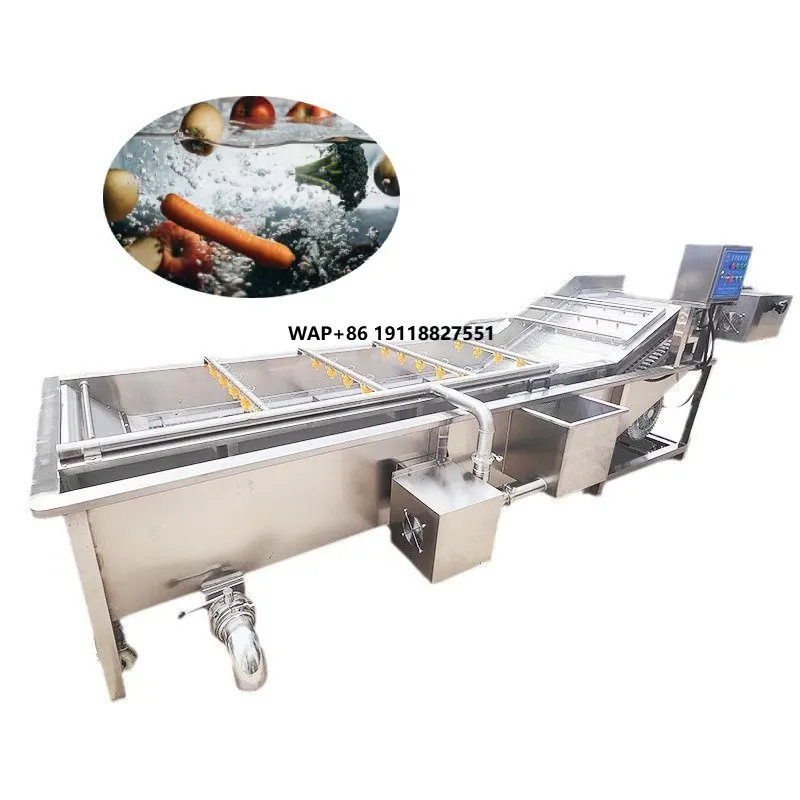 

Industrial Fruit Washer Fruit Cleaner Vegetable Washer Washing Machine for Fruit and Vegetable