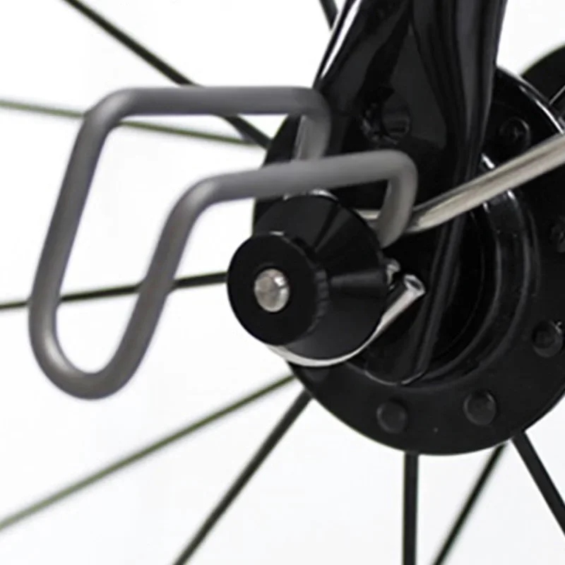

Aceoffix 6g Titanium Ti Folding Bike E Type for Brompton Front Fork Hook Accessories Ultralight No Mudguard