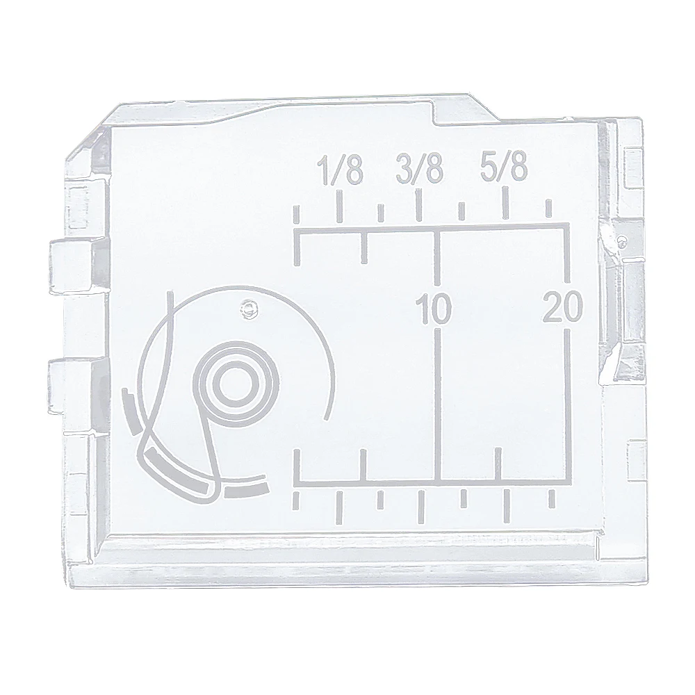 1 PCS #750036001 Clear Plastic Bobbin Hook Cover Plate Slide Cover Plate For Janome Viking Husqvarna Sewing Machines Accessories