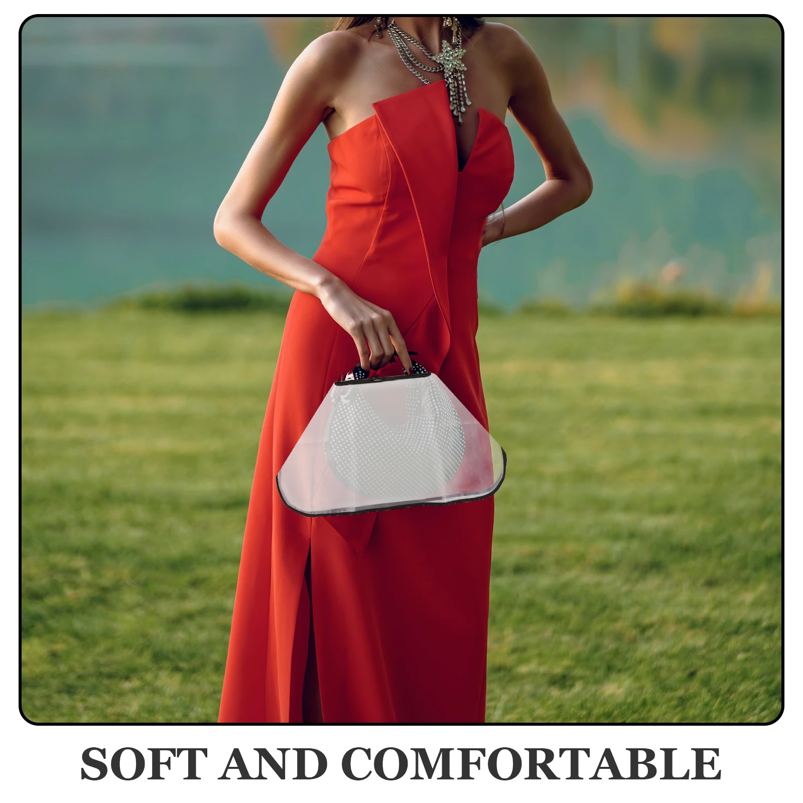 

Waterproof Handbag All Sizes Durable Protector Outdoor Travel Hiking Camping Use Rain Cover Tote Bag Protector Handbag Accessory