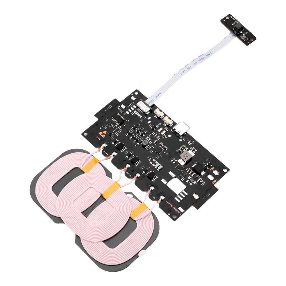 20W High Power 12V For QI Fast Charging Wireless Charger Transmitter Module Type-C 9-32V Wireless Charging Board For Car Power