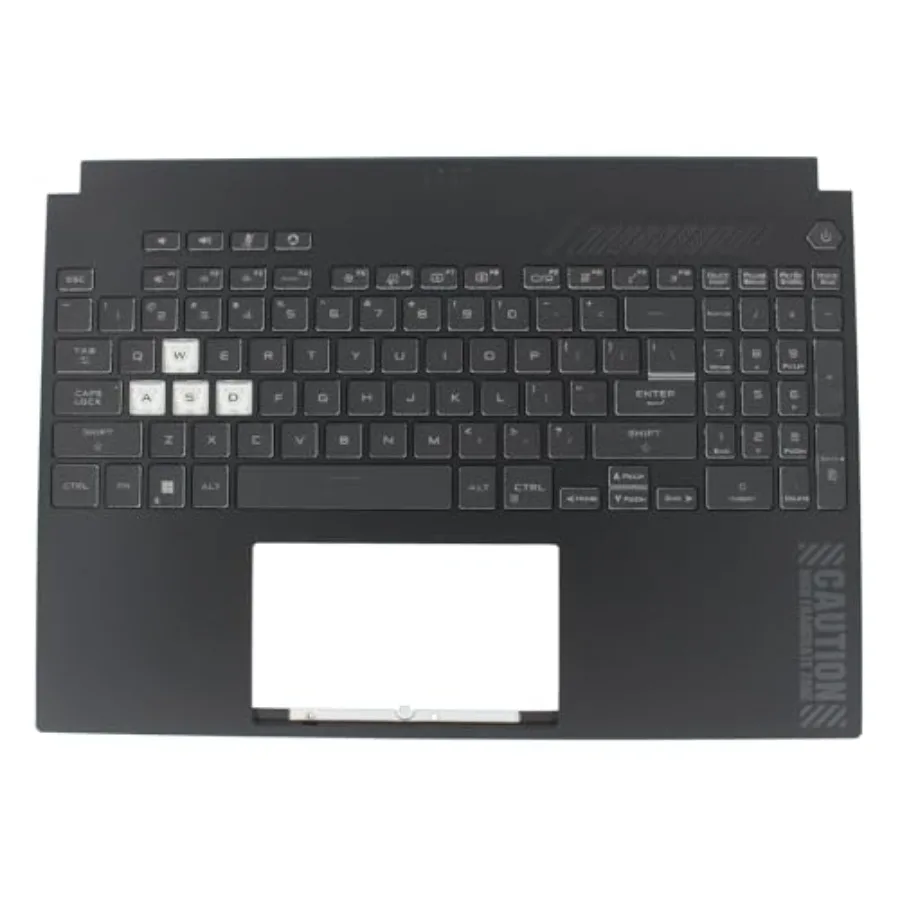 

Черный верхний корпус-пальмрест ApplianPar с клавиатурой с подсветкой 90NR0951-R31 для Asus TUF Dash 15 FA507 FA507R FX517 FX517ZM