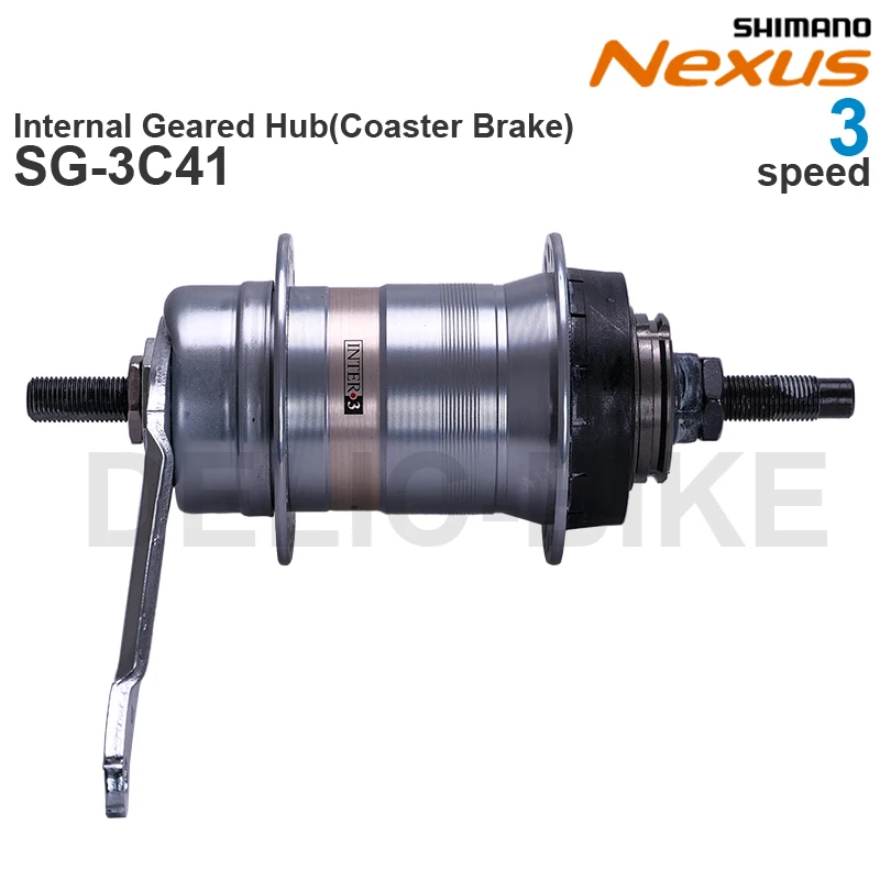 新品　SIMANO　シマノ　NEXUS　SG-3R40　内装3段変速ハブ　26 Amazon.co.jp: Shimano Hub SG-3R40 Interior 3S 36H Shaft Length