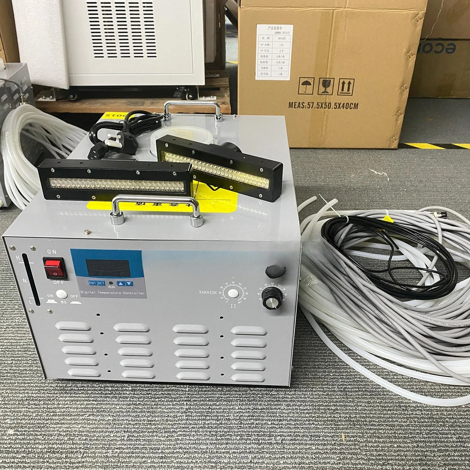 

UV LED System UV LED light curing system for Ricoh Gen5 head chilled water system Refrigeration-W18015560B-01 3 Line Lamp