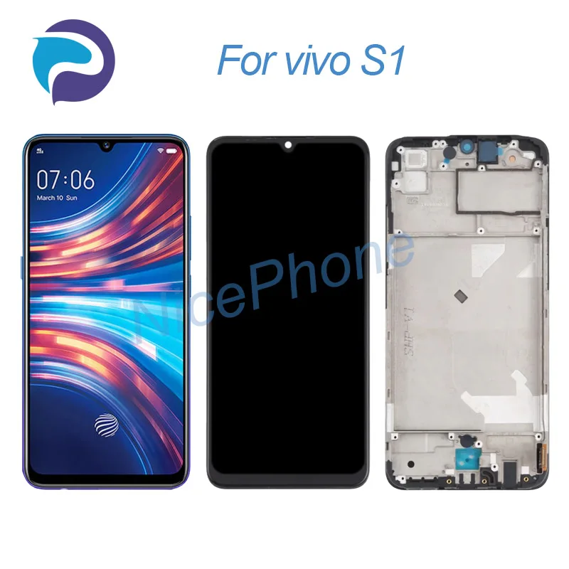 

for VIVO S1 LCD Screen + Touch Digitizer Display 2340*1080 1907, V1907, 1907_19, V1913A For VIVO S1 LCD Screen Display