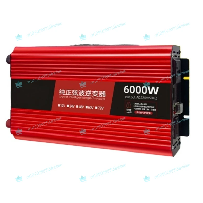 

Pure Sine Wave Inverter 12V 220V Car Power Converter 6000W