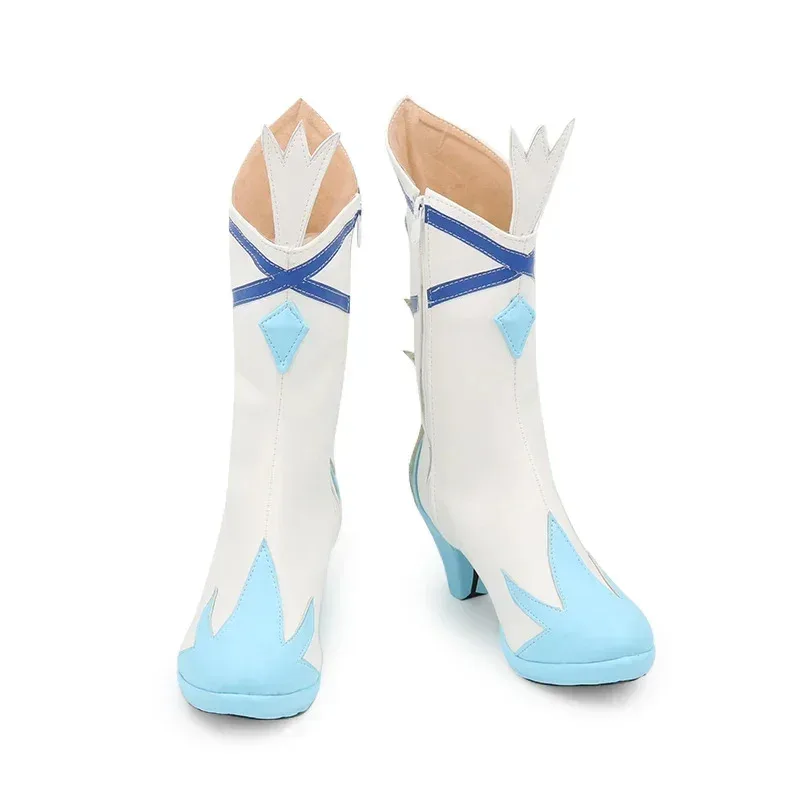 أحذية RealCos Genshin Impact Fatui Cryo Cicin Mages التأثيرية أحذية أزياء الهالوين التأثيرية #5