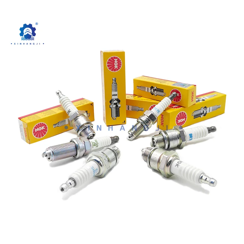 Spark Plug For Yamaha, Suzuki, Tohatsu, Mercury Outboard Accessories B8HS-10 B7HS-10 BR8HS-10 BR7HS-10 DCPR7E LFR5A-11