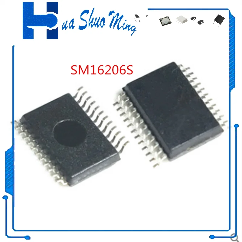 

10PCS/LOT SM16206S SSOP24