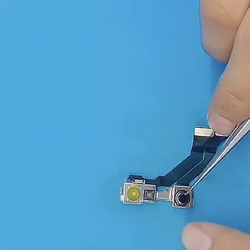 Etiqueta protetora da câmera, isolamento térmico, matriz de ponto infravermelha, substituição para iPhone 6G-15Pro Max, reparo da câmera, 100pcs