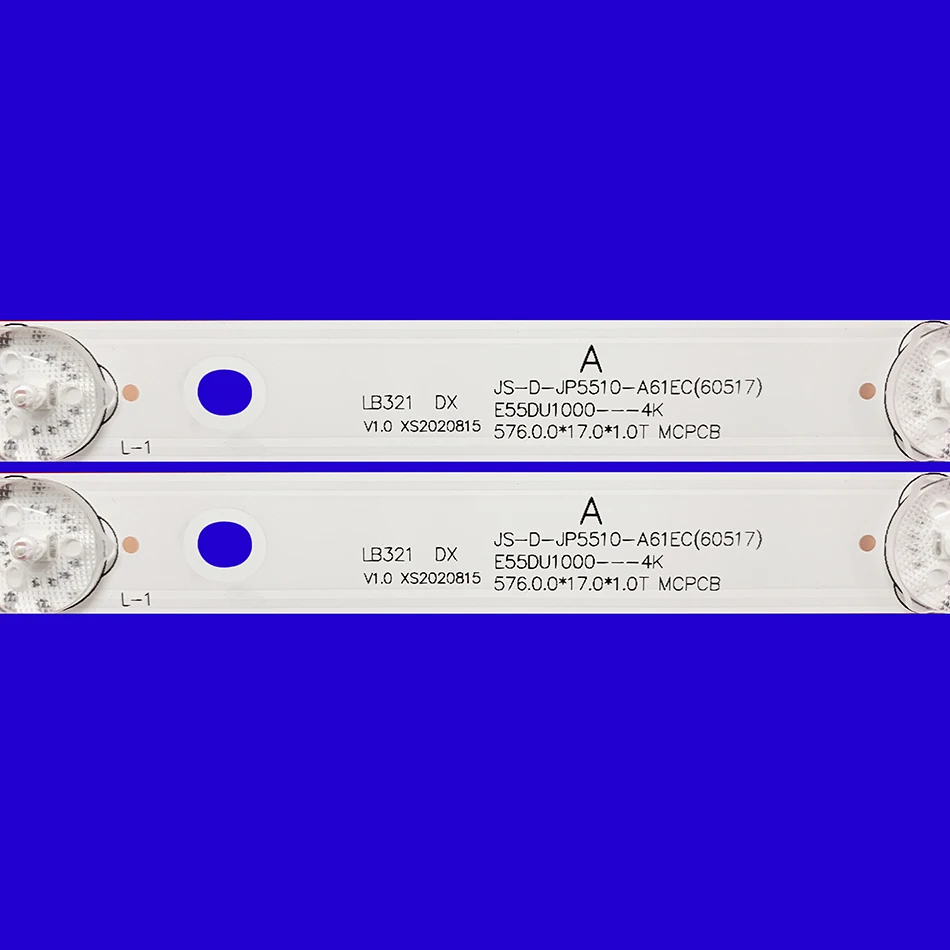 LED JS-D-JP5510-B61EC 60714 A61EC 60517 E55DU1000 4K FHD MS-L1239-R L V2 DU55-1000 ل CTV550TS CTV550 TS منحني CTV550TSCURVED