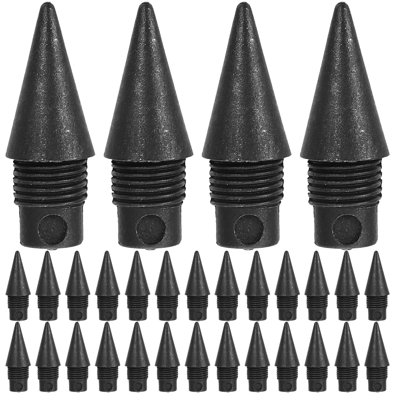 No-Sharpening Eternal Pencil Nib, Lápis HB Substituível, Papelaria Esboço, Material Escolar, Acessórios de Escrita, 30pcs