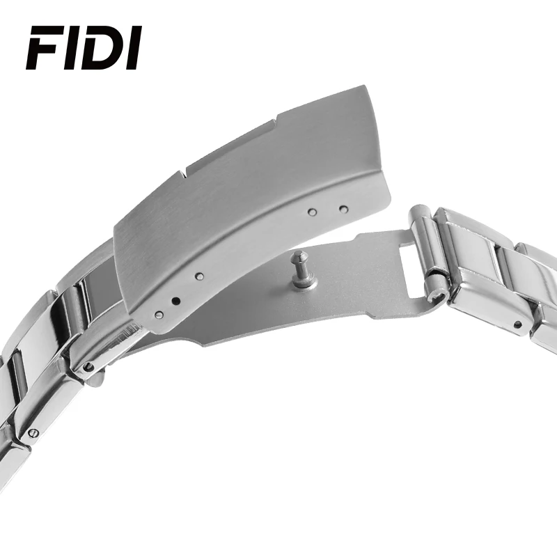 Regali FIDI Orologi di moda per uomo Sport Orologio al quarzo con cinturino in acciaio inossidabile impermeabile Orologio luminoso da uomo d'affari di lusso FD106