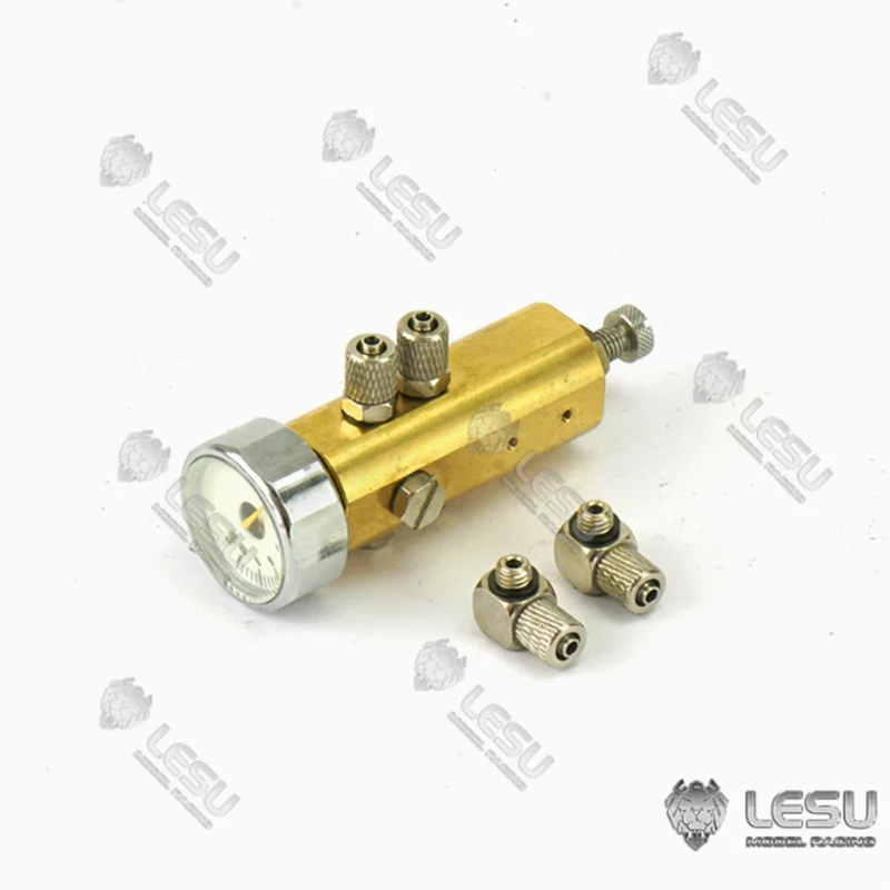 

Металлический регулирующий клапан Lesu, запасная часть для 1/14 Rc Tamiyaya, гидравлический самосвал, экскаватор, тукан, модель игрушки, погрузчик Th16734