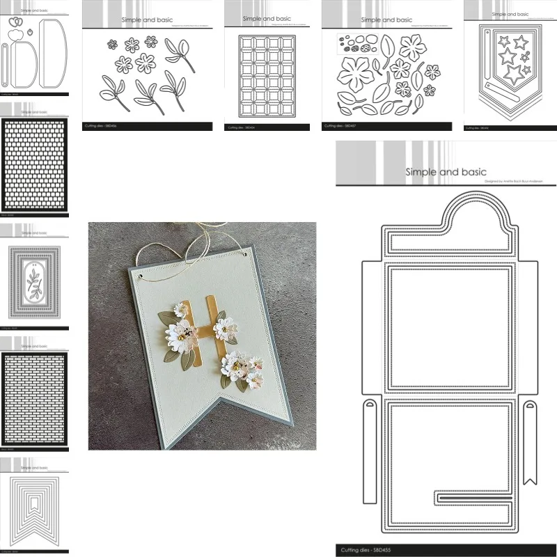 Long Strips Are Used to Connect Cardboard Boxes Craft Metal Cutting Dies and Stencil Mold Strips Sheet Scrapbook Paper Craft