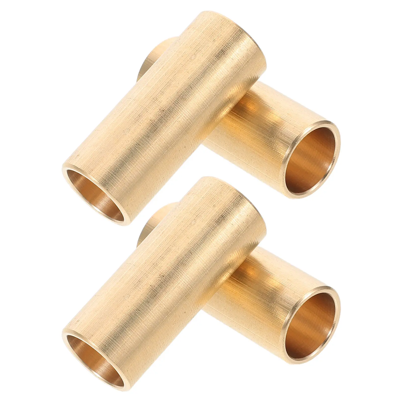 4Pcs Trailer Leaf Spring Bushings Brass High Wear Resistance Shock Absorption for Double Eye Springs Stable Suspension