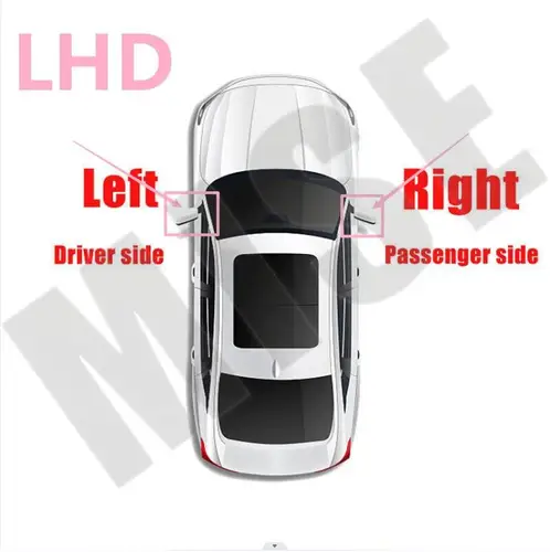 Imagen 2 del producto Montaje de espejo retrovisor para puerta exterior de coche, accesorios para VW Passat B5, 2000, 2001, 2002, 2003, 2004, 2005, 2006, 2007, sí/sin calor