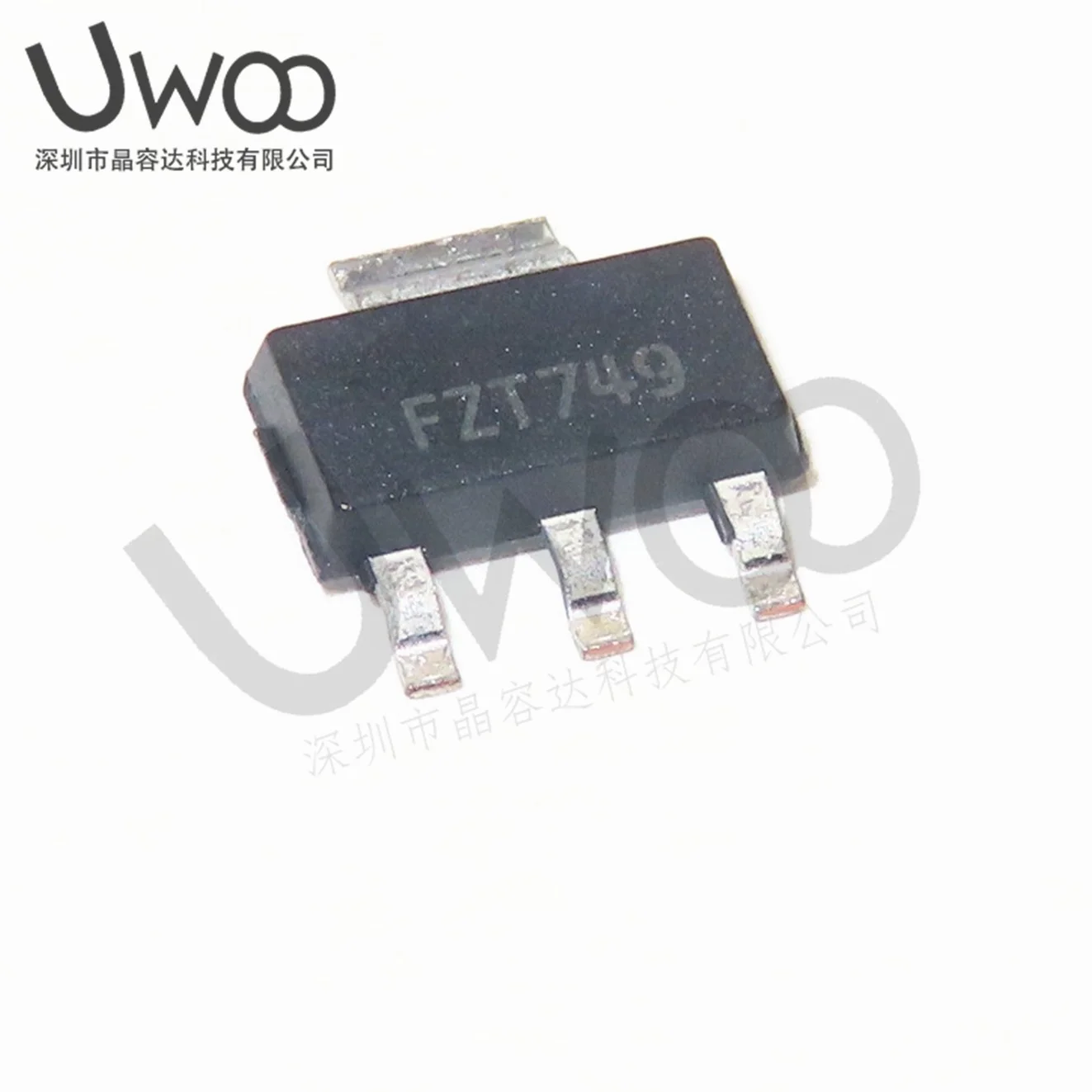 10pcs/Lot FZT749TA Marking FZT749 SOT-223 25V 3A PNP HIGH PERFORMANCE TRANSISTOR