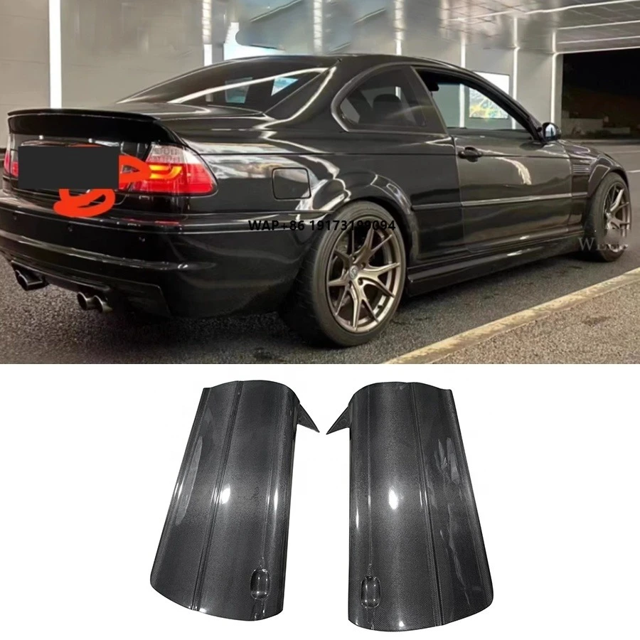 

Carbon Fiber Car Door Panel for B-MW 3 Series E46 M3 2 Door OEM-Style Side Door Cover Bodykit