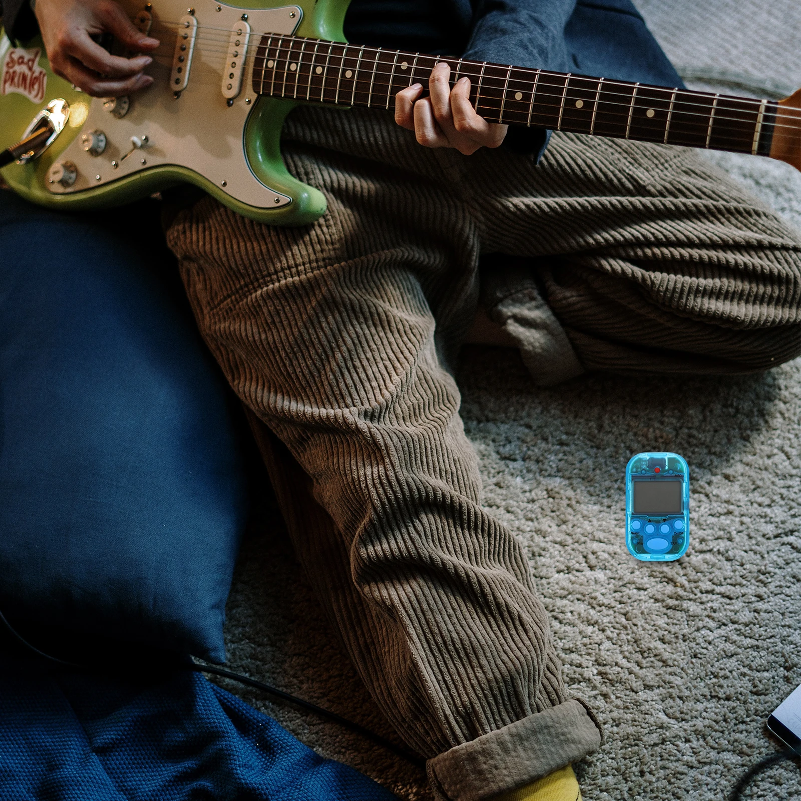 

Electronic Metronome Mini Metal Guitar Violin Piano Tuner Simple Tool Useful Beginner Professional Durable Precision Rhythm