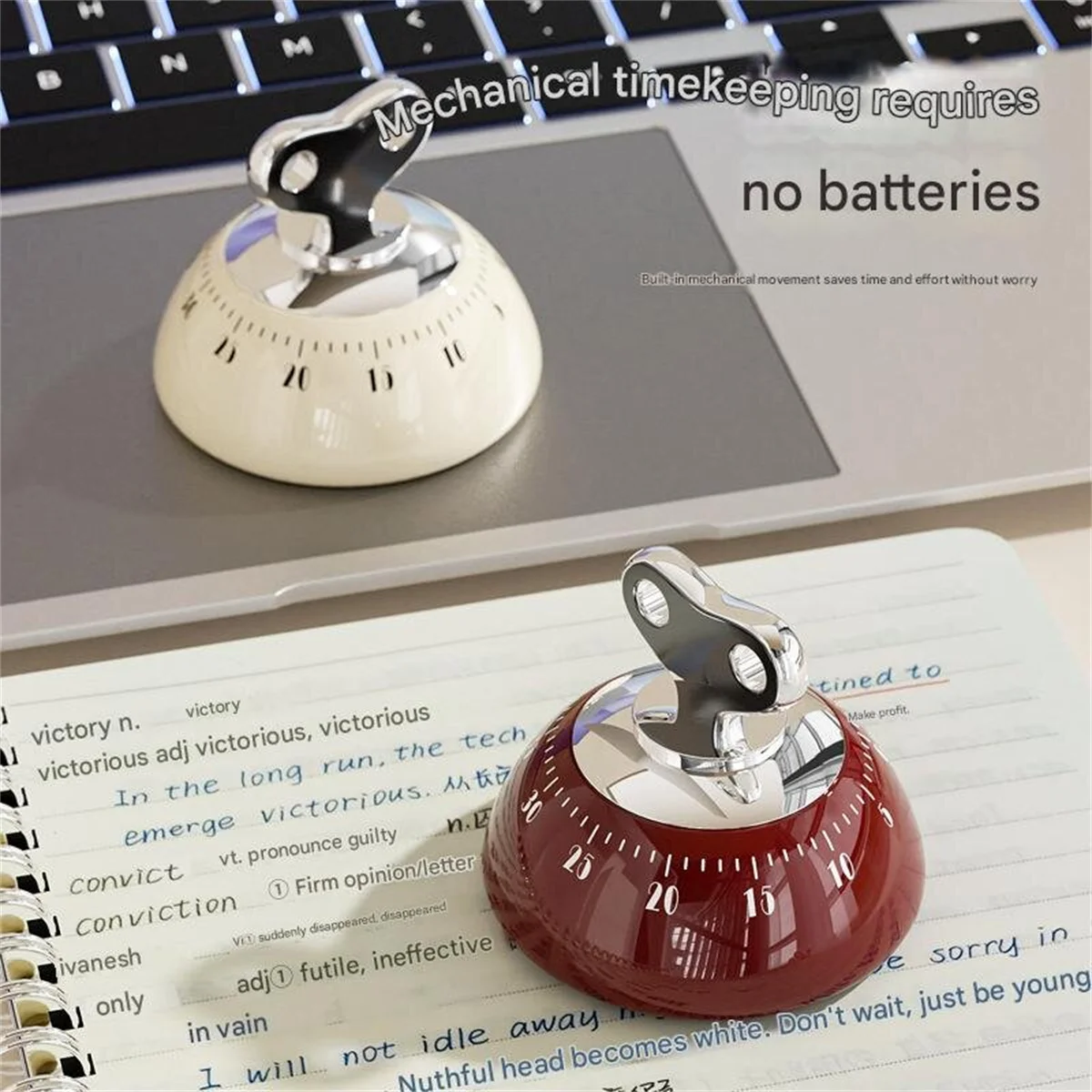 مؤقت المطبخ التذكير الميكانيكي جهاز سلامة المسنين إدارة الوقت المنبه طلاب المدارس الابتدائية الانضباط الذاتي