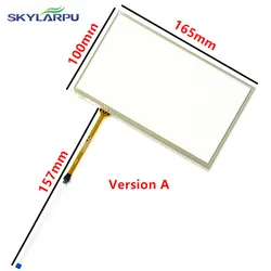 Skylarpu New 7-Inch 165mm*100mm 165mmx100mm Touch Screen Digitizer Panel Fix Cracked Corners/Damaged Edge Restore Appearance
