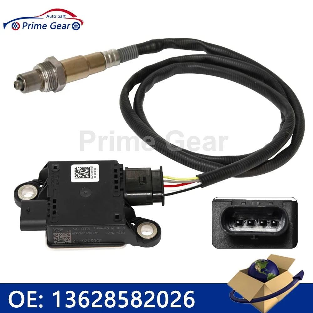 Capteur PM de haute qualité 13628582026, capteur de particules Diesel pour voiture, pour BMW 3 5 6 7 8 G11 G12 G16 G20 G21 G30 G31 G32