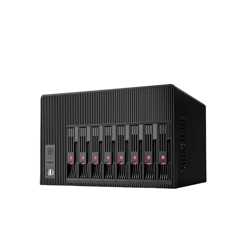 8 Bay Q670 B760 NAS Server Motherboard 12/14 Gen CPU 10G SFP+ Soft Router Board RAID PVE Linux CDN